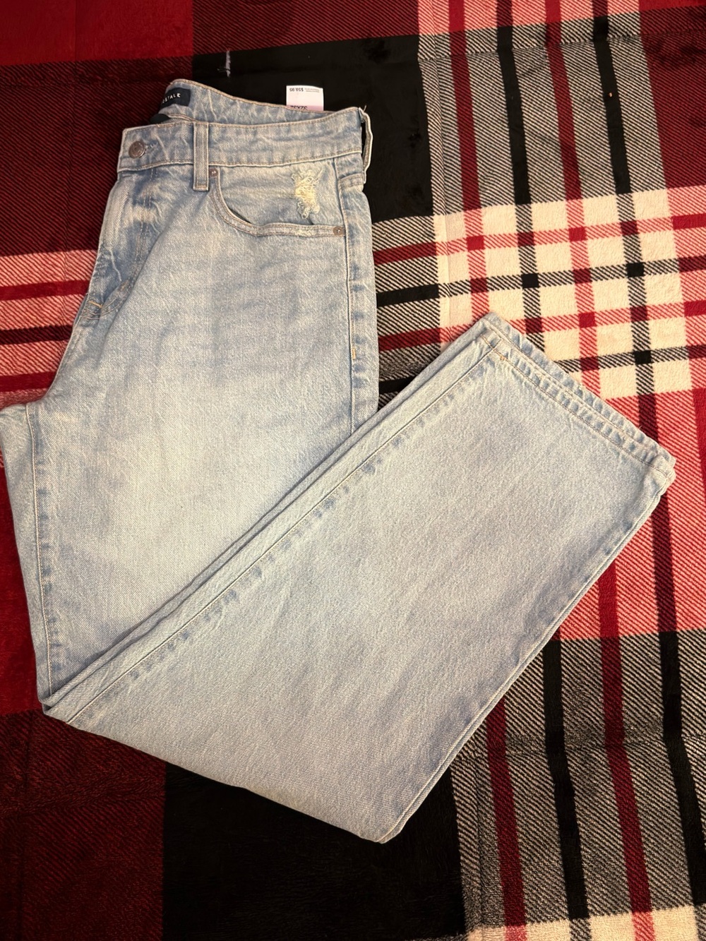Aeropostale Light Blue Men's Straight Jeans